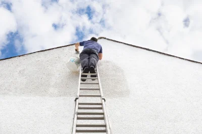 Peinture extérieure à Lans — façades et ravalement